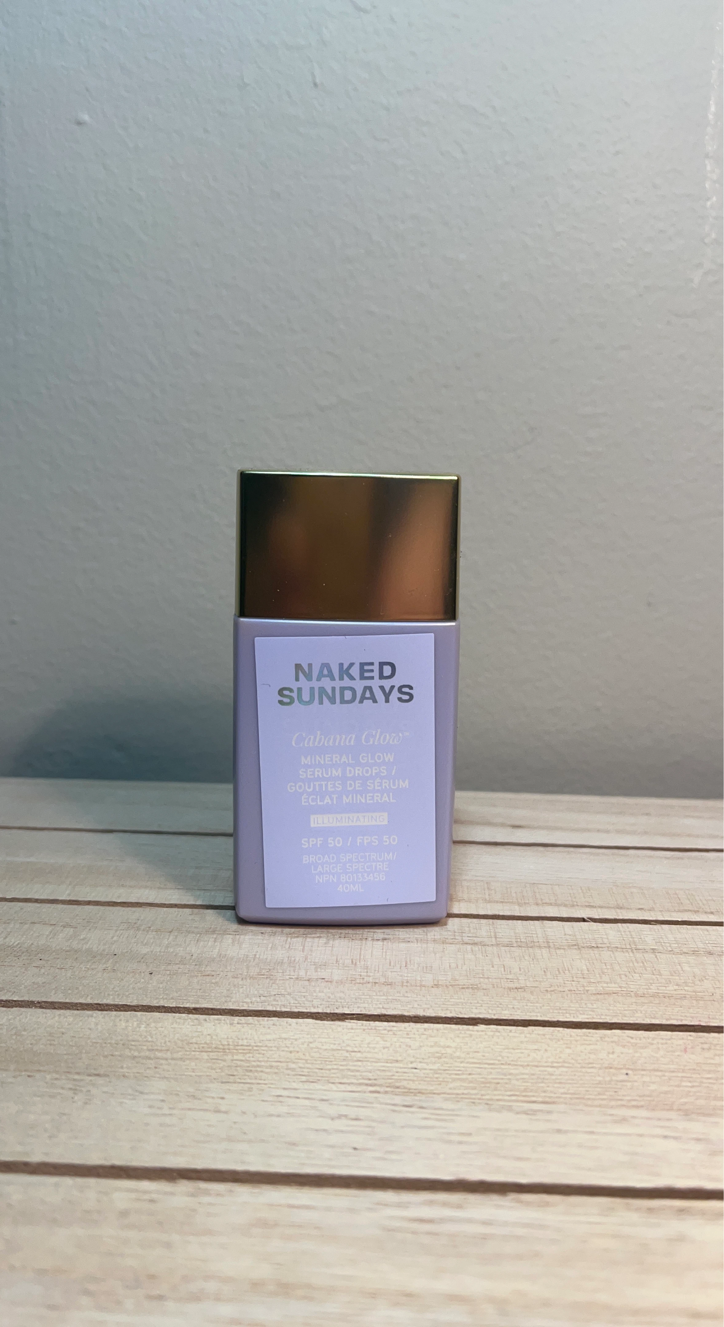 Naked Sundays Cabana Glow Mineral Glow Serum Drops SPF 50