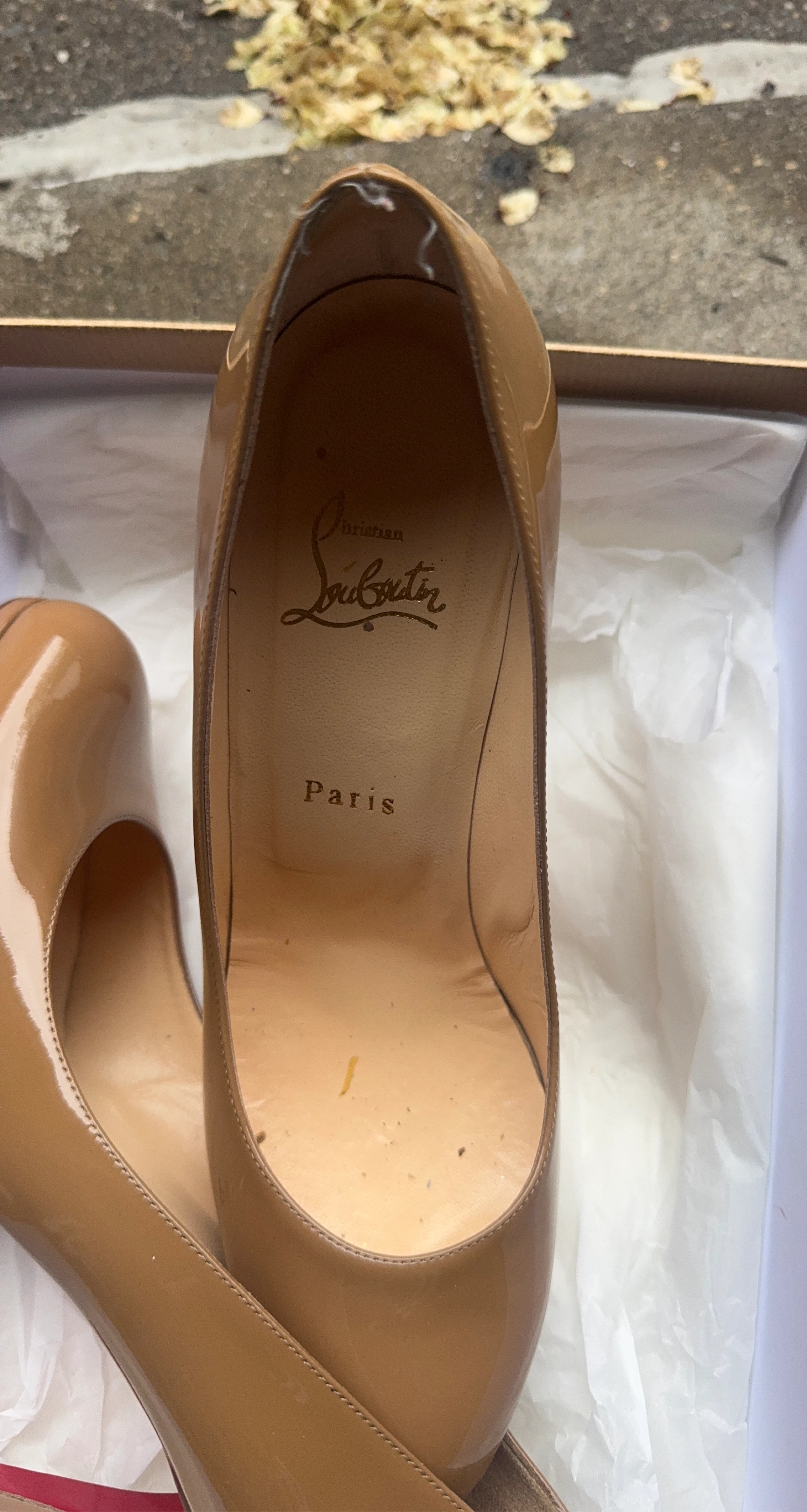 Christian Louboutin Paris Patent Leather Heels