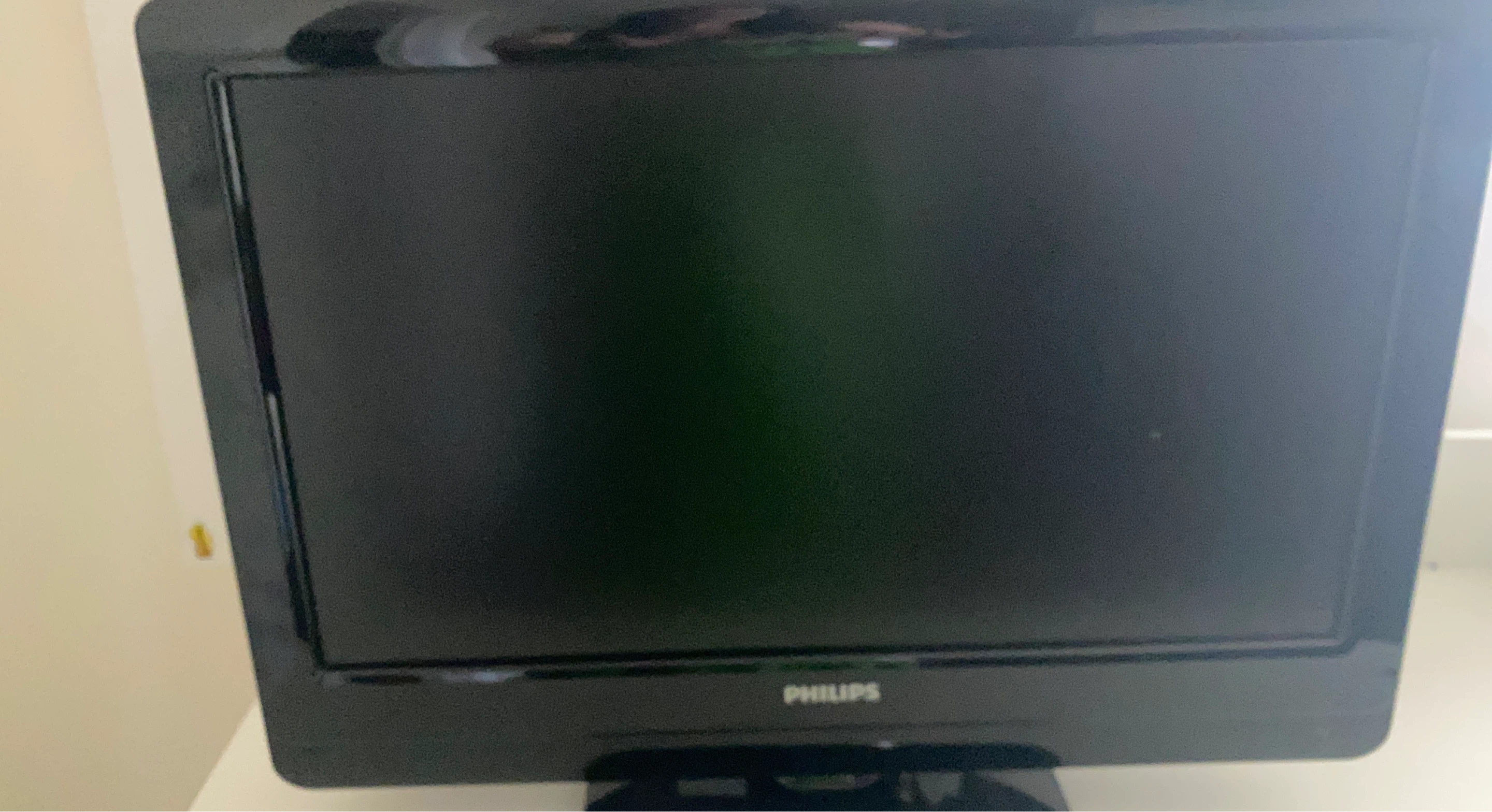 Philips Black Flat Screen TV