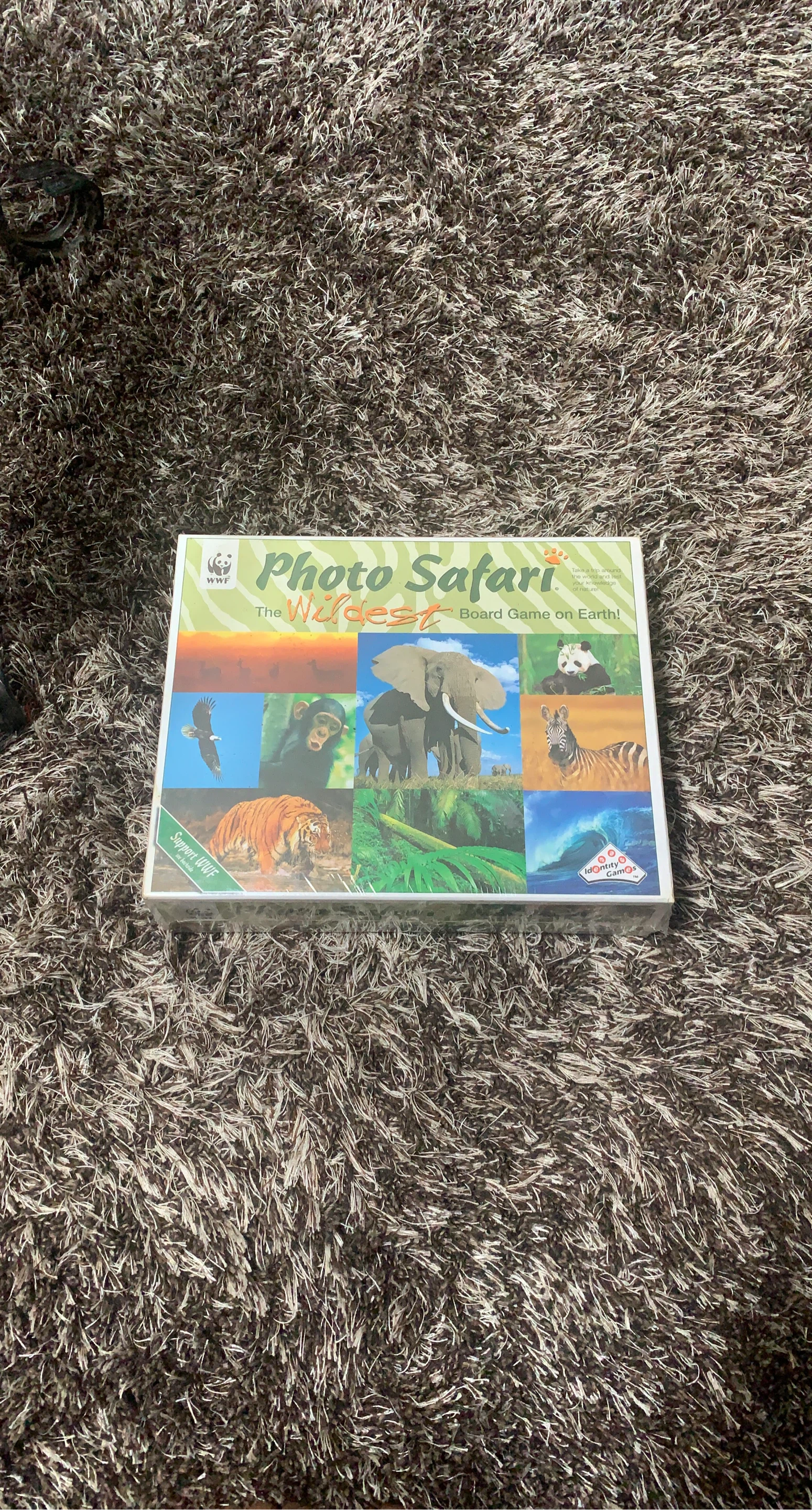 WWF Photo Safari Board Game – The Wildest Trivia Game