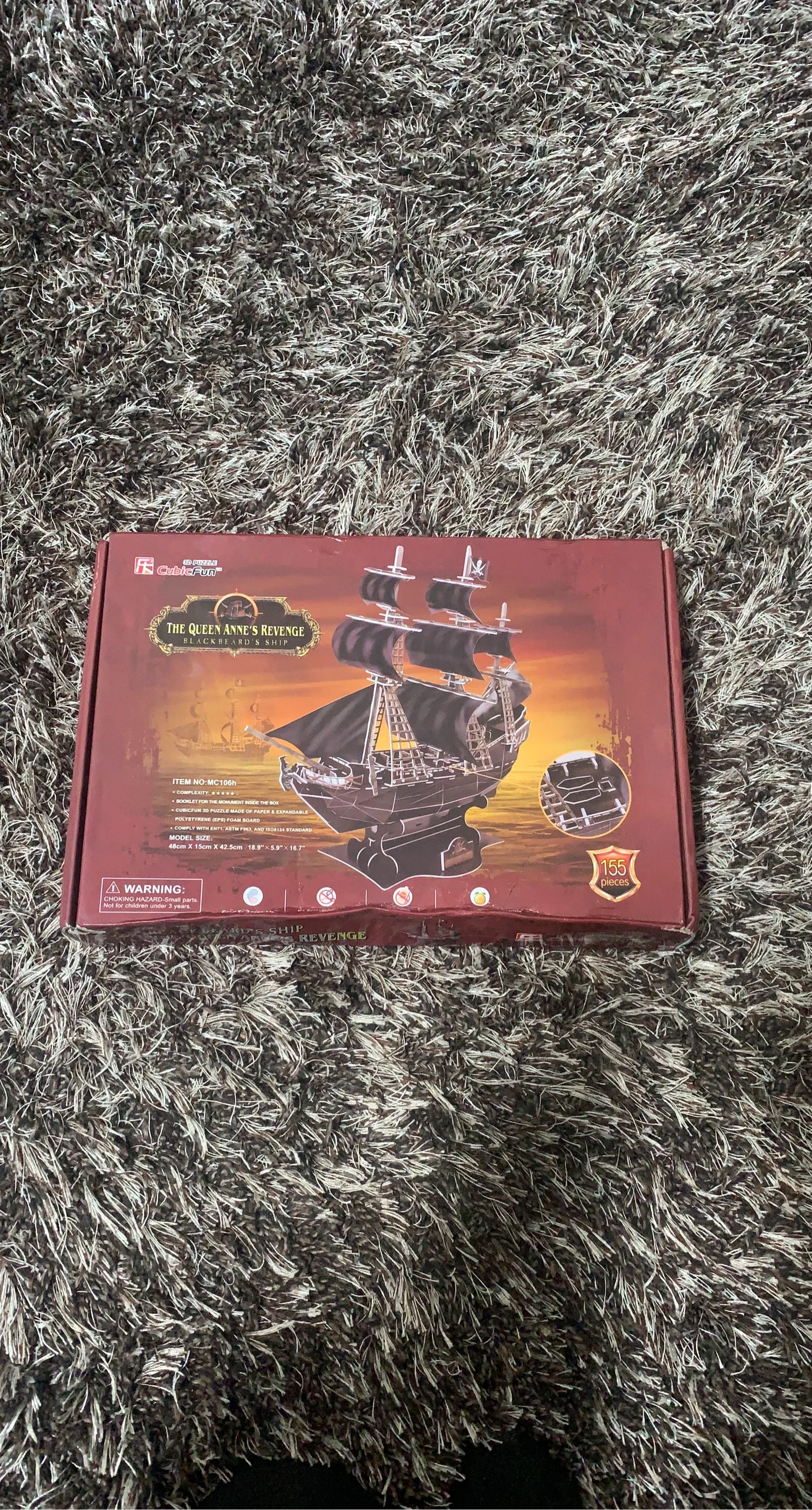 CubicFun The Queen Anne's Revenge 3D Puzzle