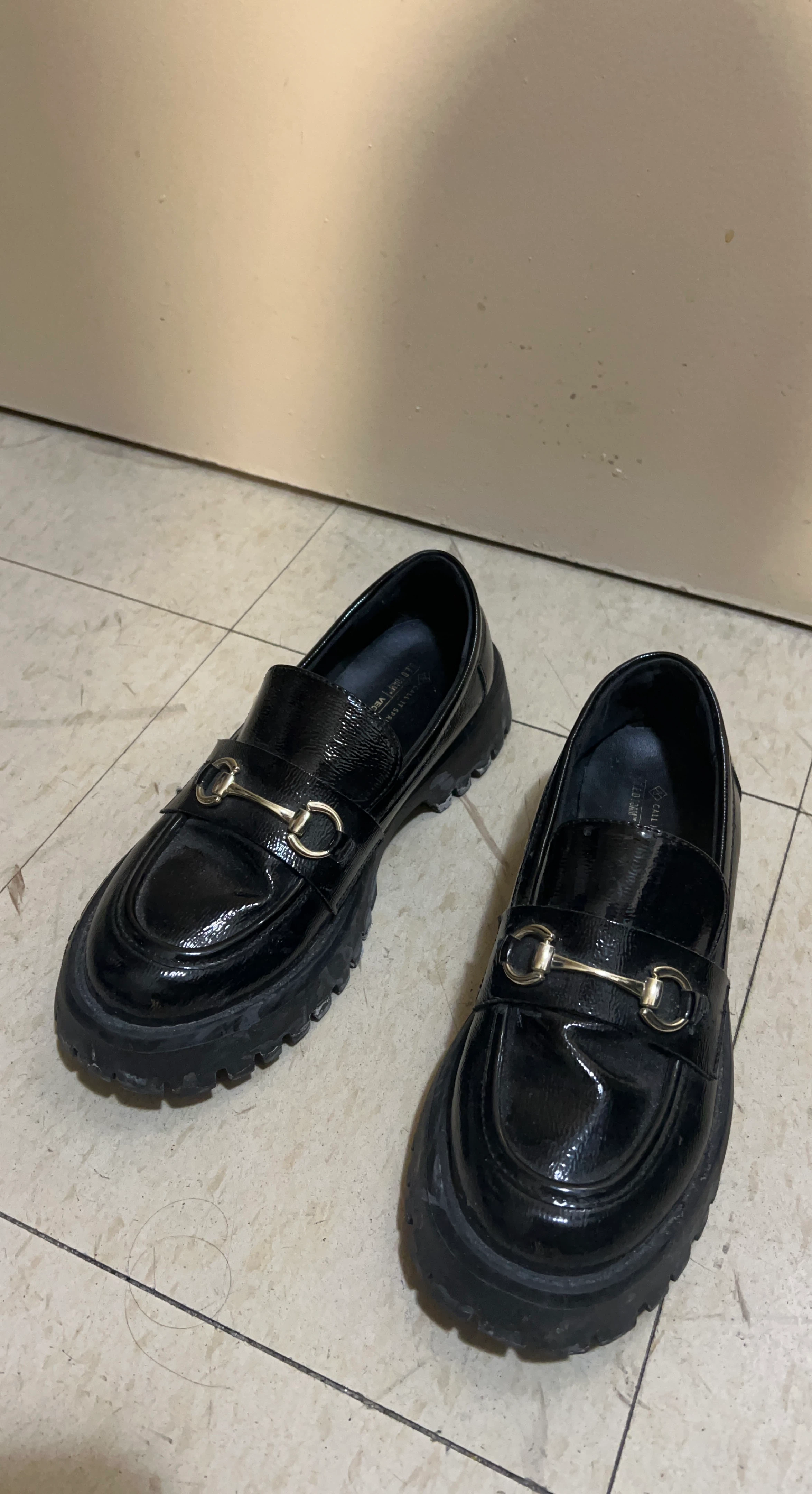 Black Patent Loafers - photo 2
