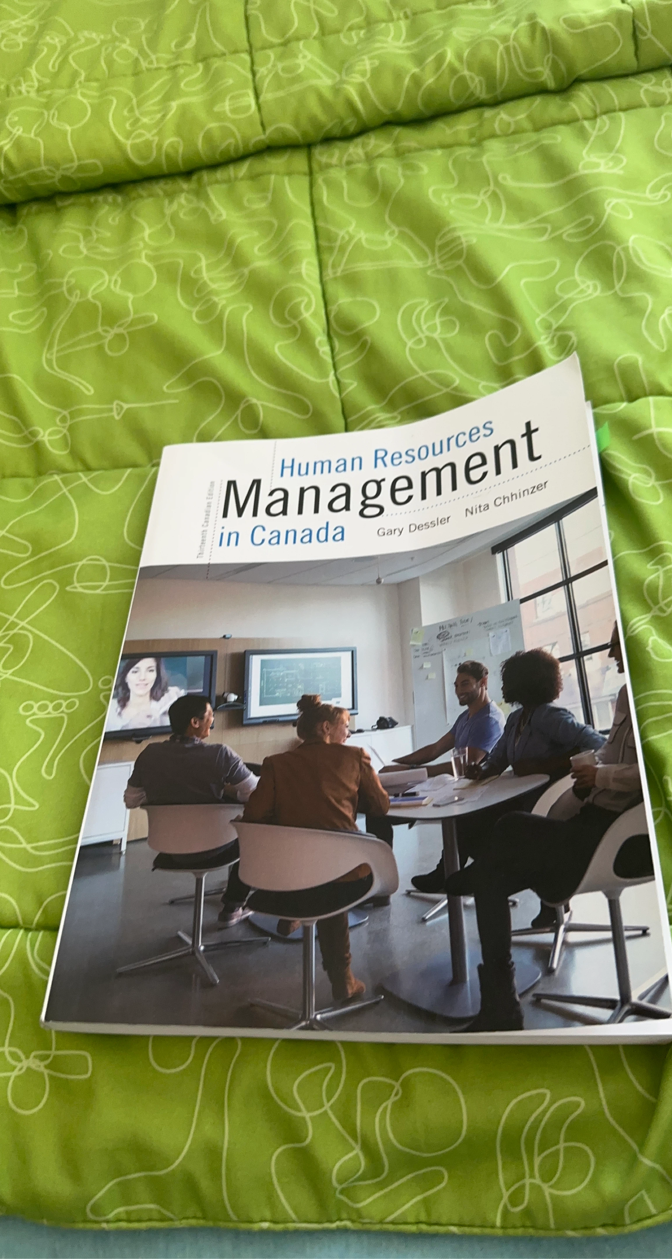 Human Resources Management in Canada Textbook