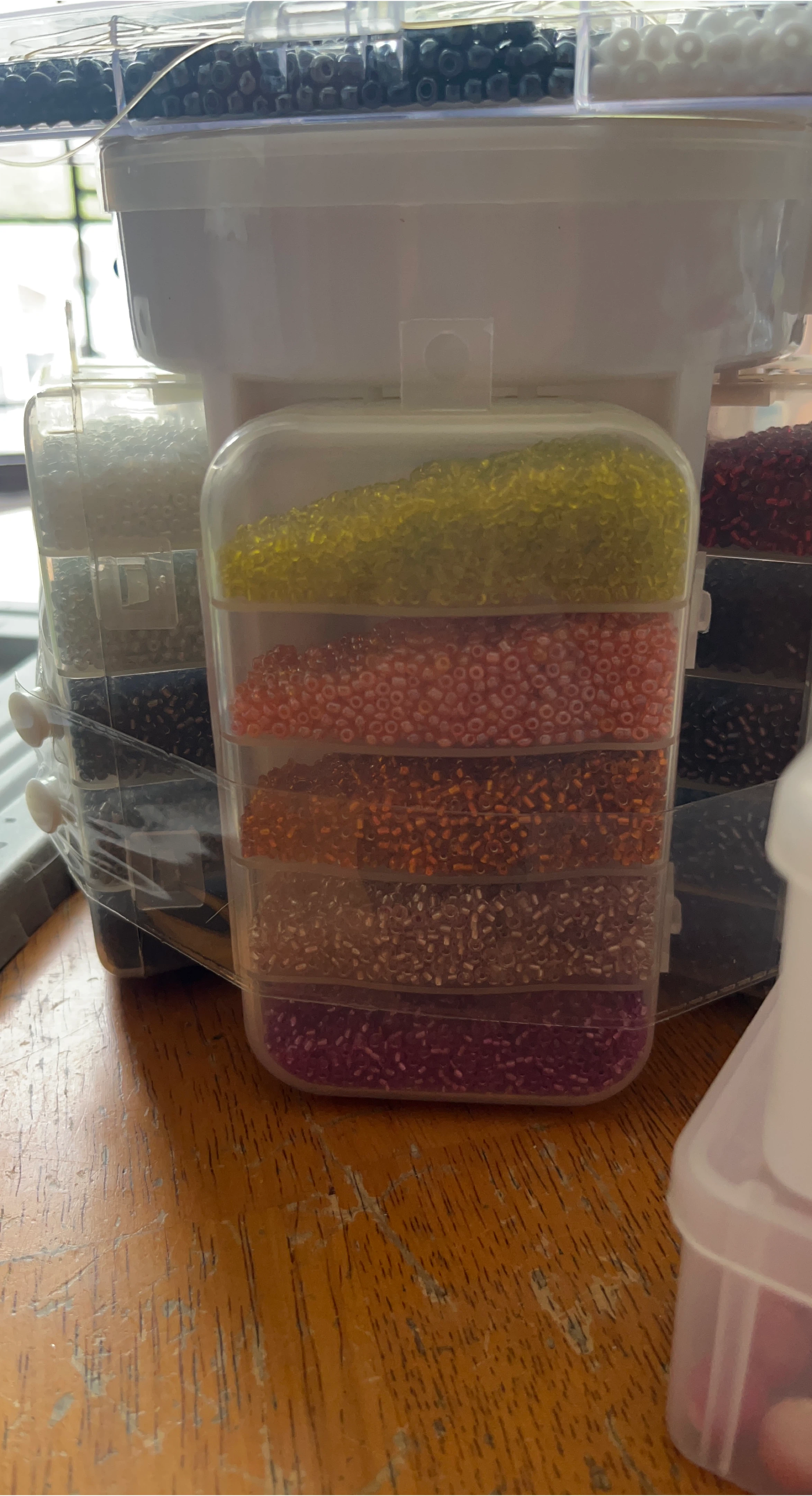 Assorted Craft Beads and Jewelry Making Supplies