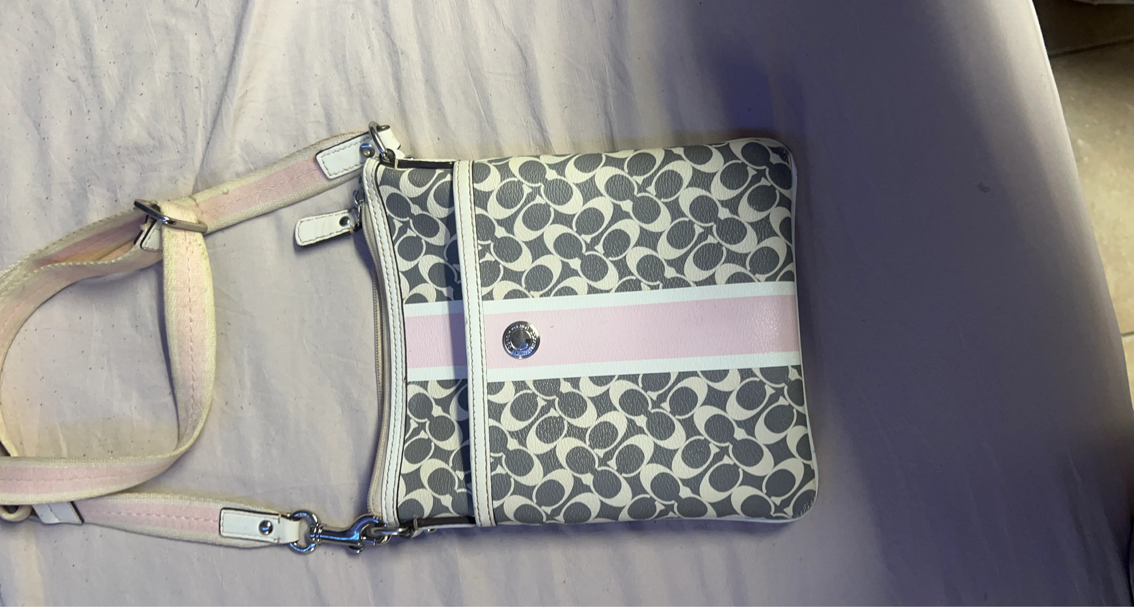 Coach Monogram Shoulder Bag