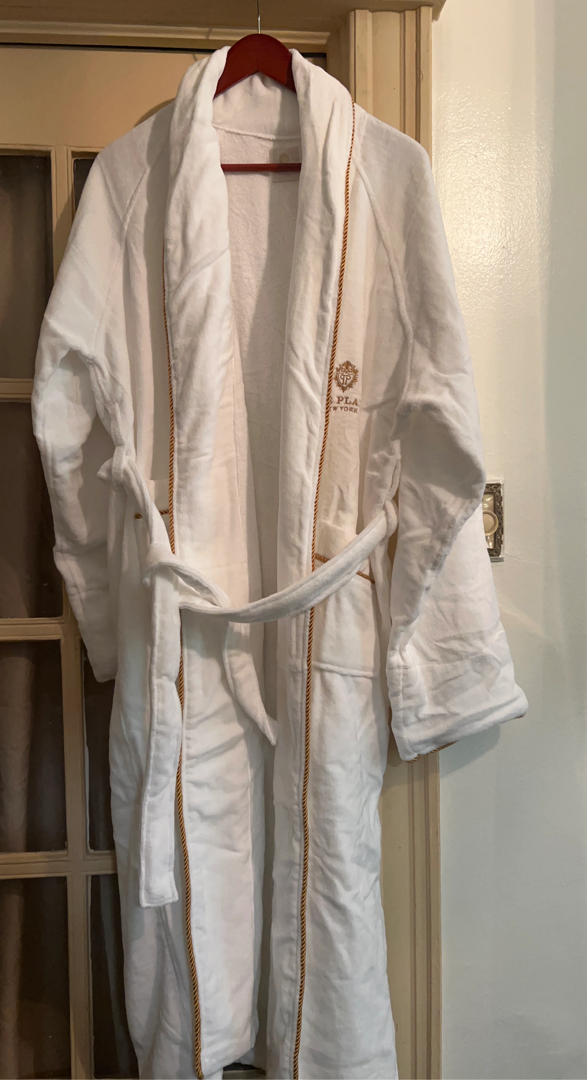 The Plaza New York White Bathrobe