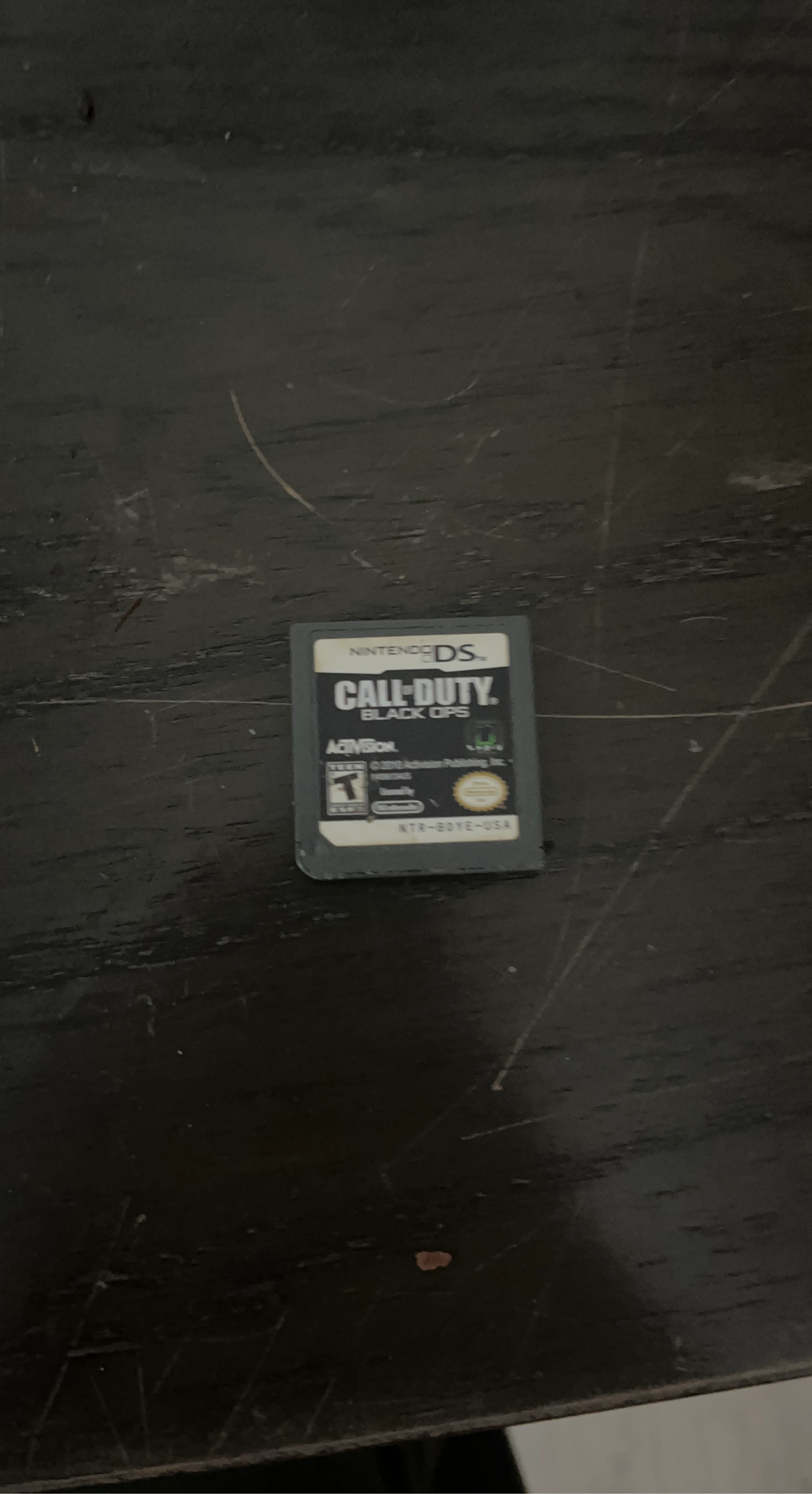 Nintendo DS Call of Duty: Black Ops Game Cartridge