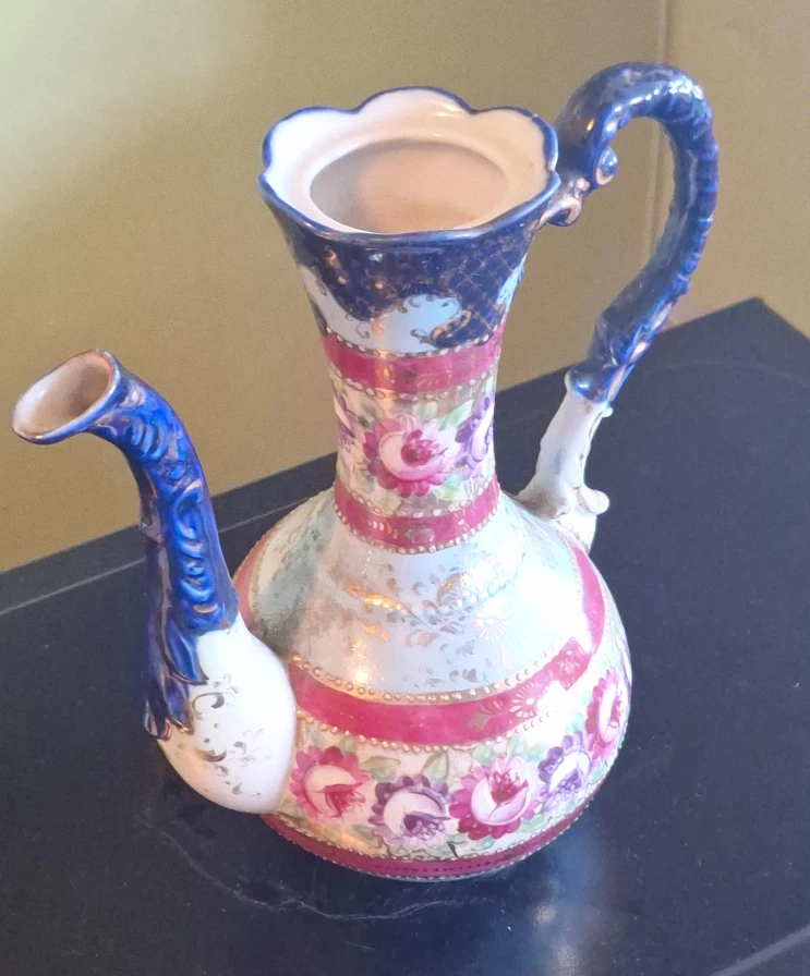 Vintage Floral Pitcher