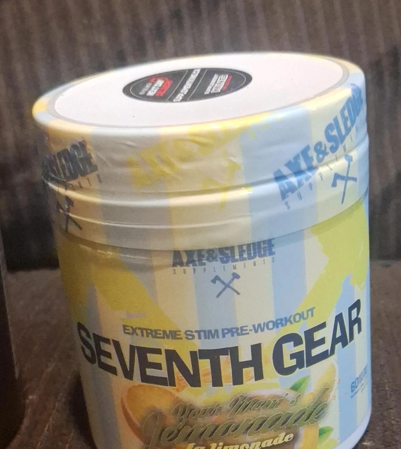 Axe & Sledge Seventh Gear Pre-Workout - Lemonade Flavour