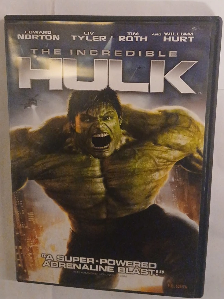 The Incredible Hulk DVD