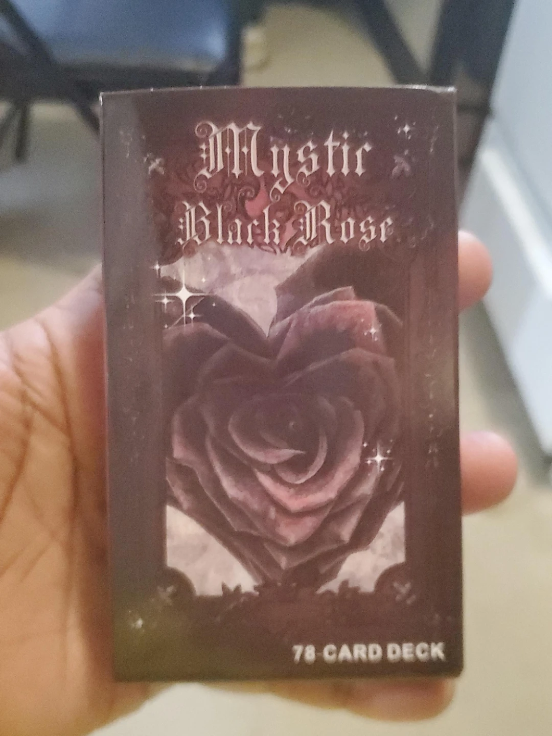 Mystic Black Rose Oracle Cards - 78 Card Deck