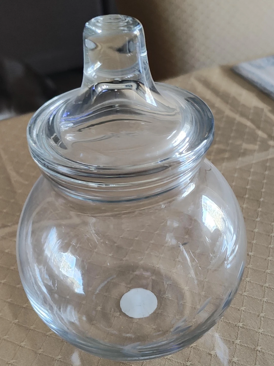 Glass Candy Jar with Lid