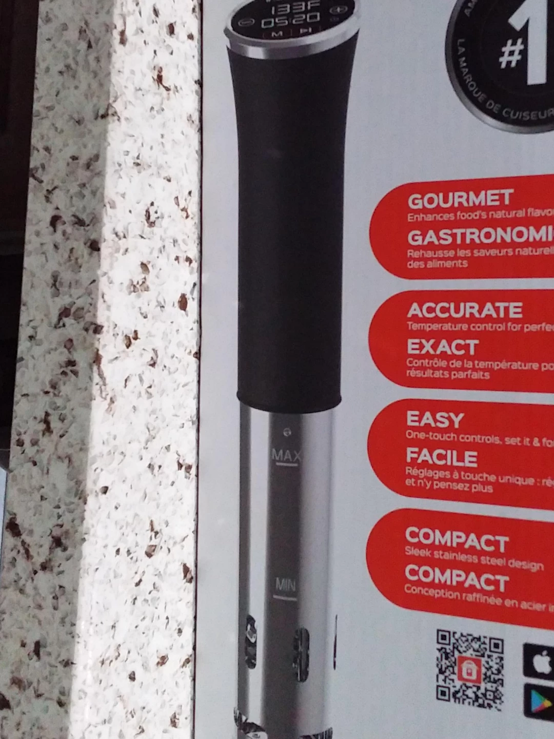 Sous Vide Immersion Circulator - Stainless Steel