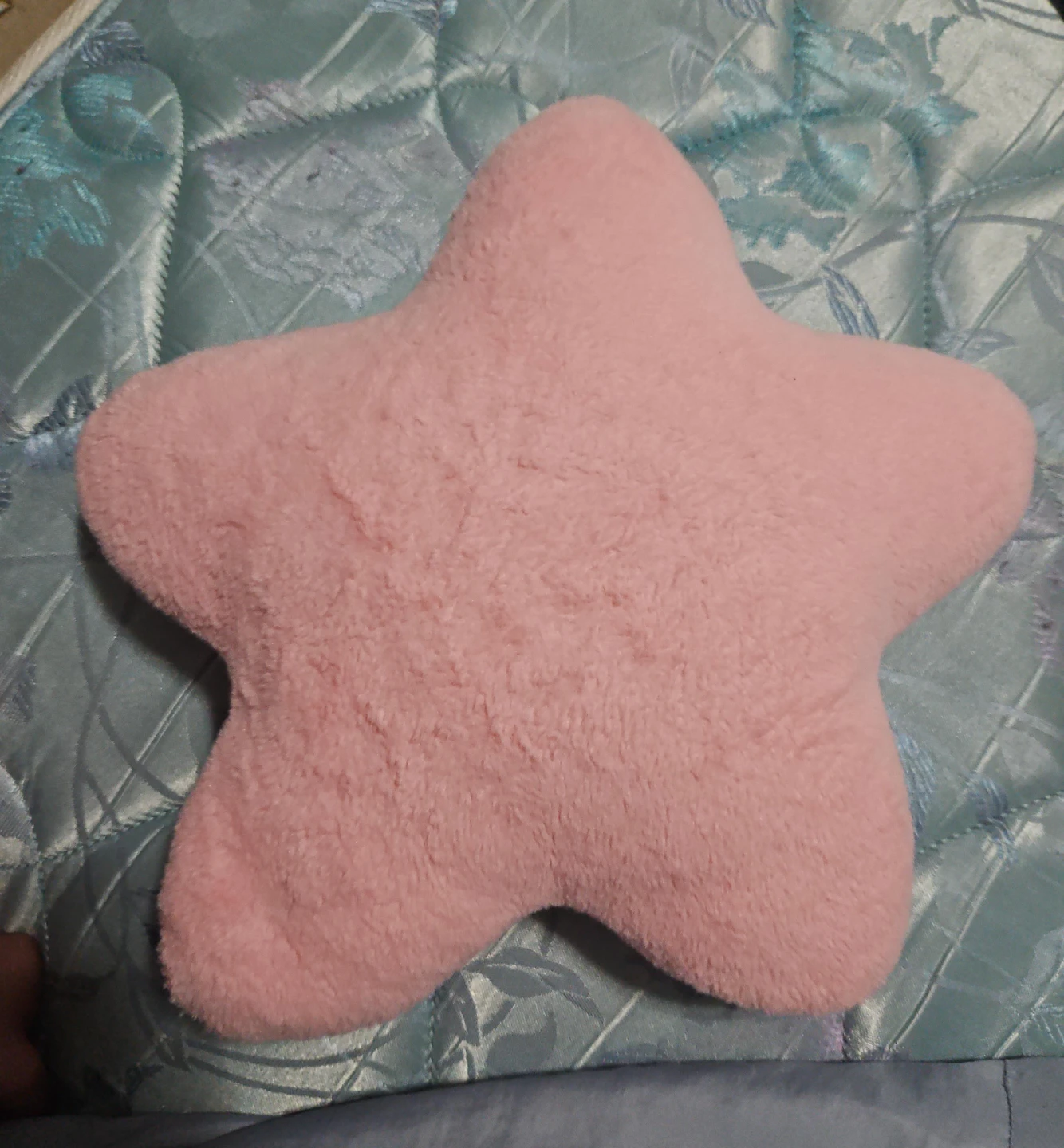 Pink Star Plush Pillow