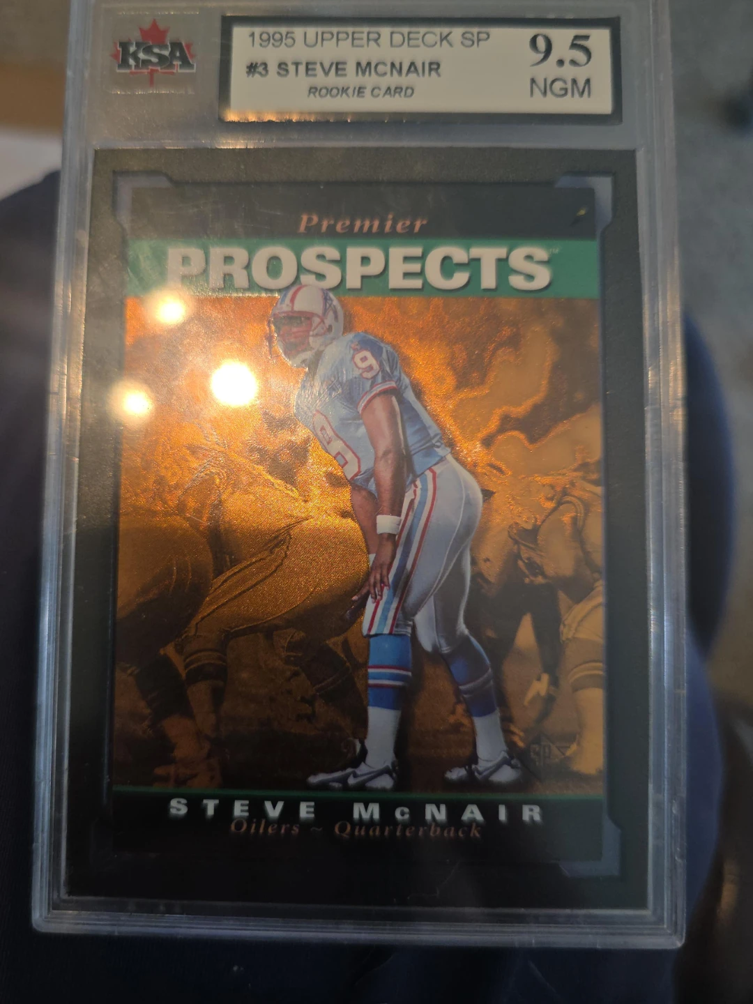 1995 Upper Deck SP Steve McNair Rookie Card