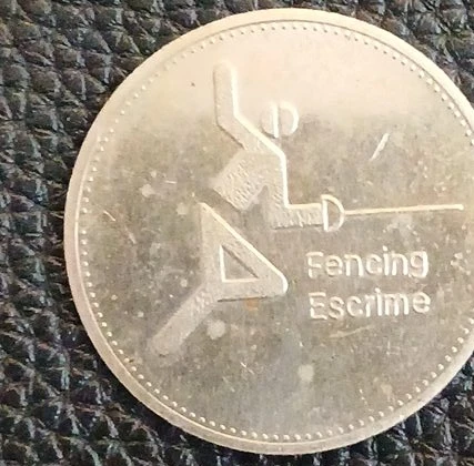 Olympic Trust of Canada Fencing Souvenir Coin