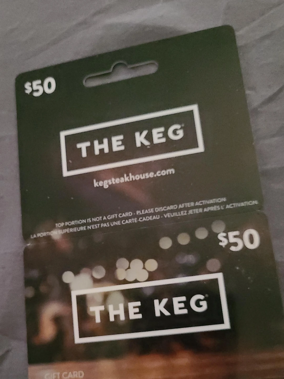 $50 The Keg Gift Card