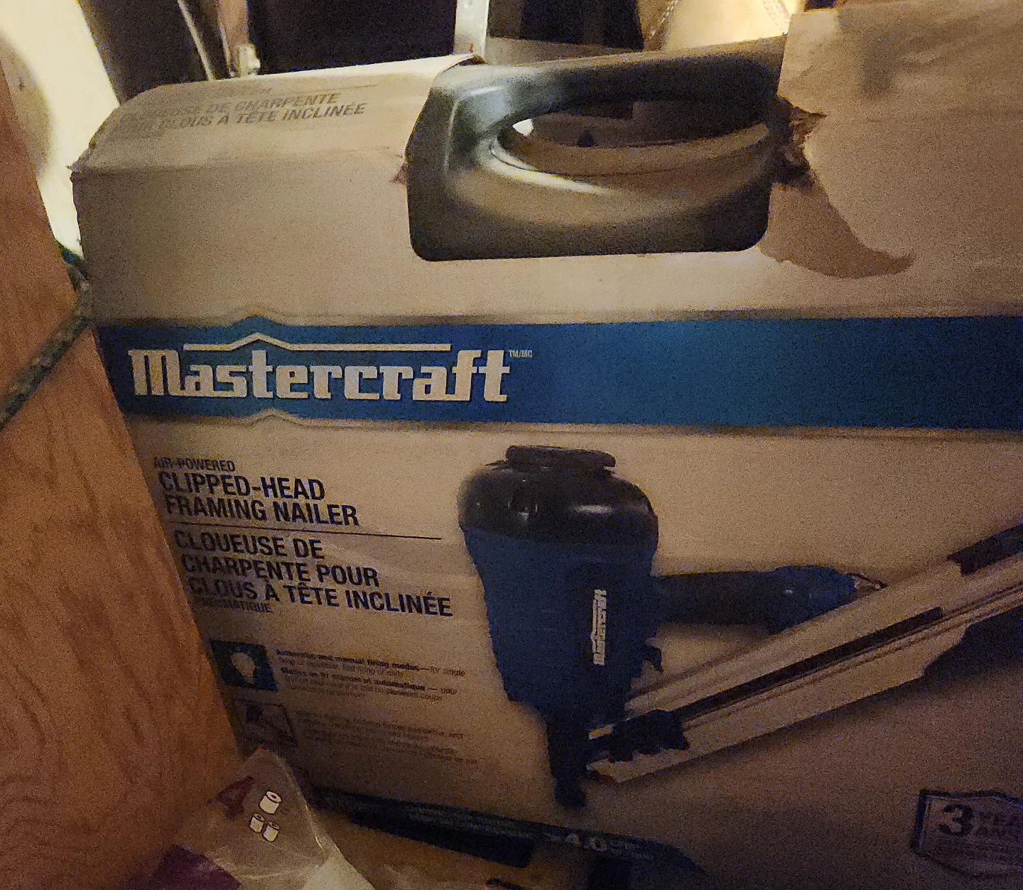 Mastercraft Clipped-Head Framing Nailer