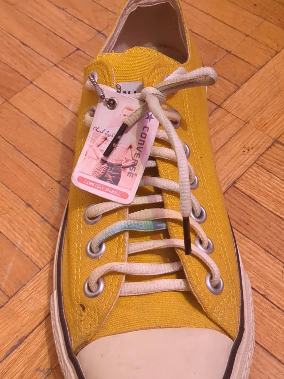Converse Chuck Taylor All Star Yellow Canvas Sneakers
