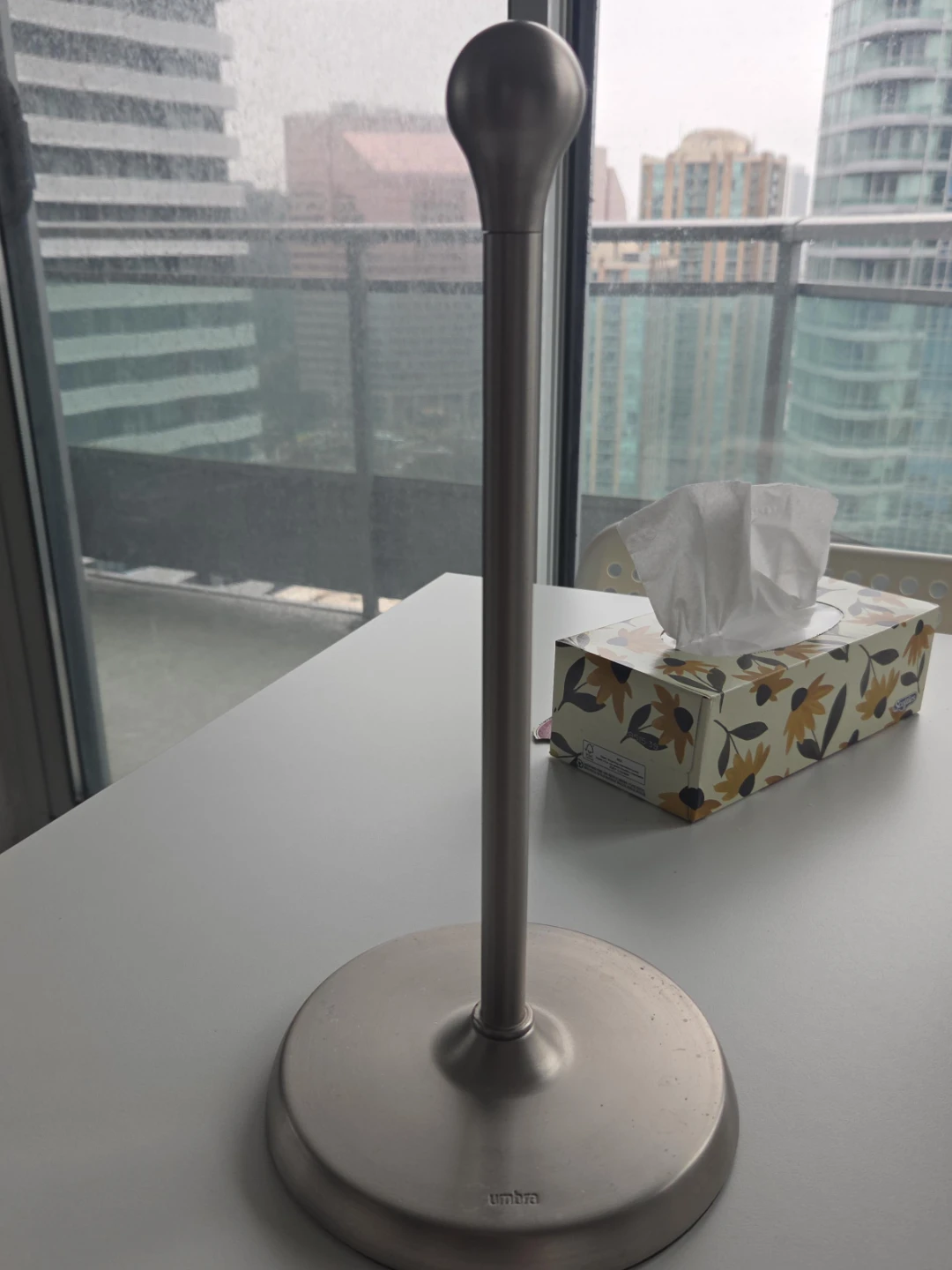 Umbra Brushed Nickel Paper Towel Holder