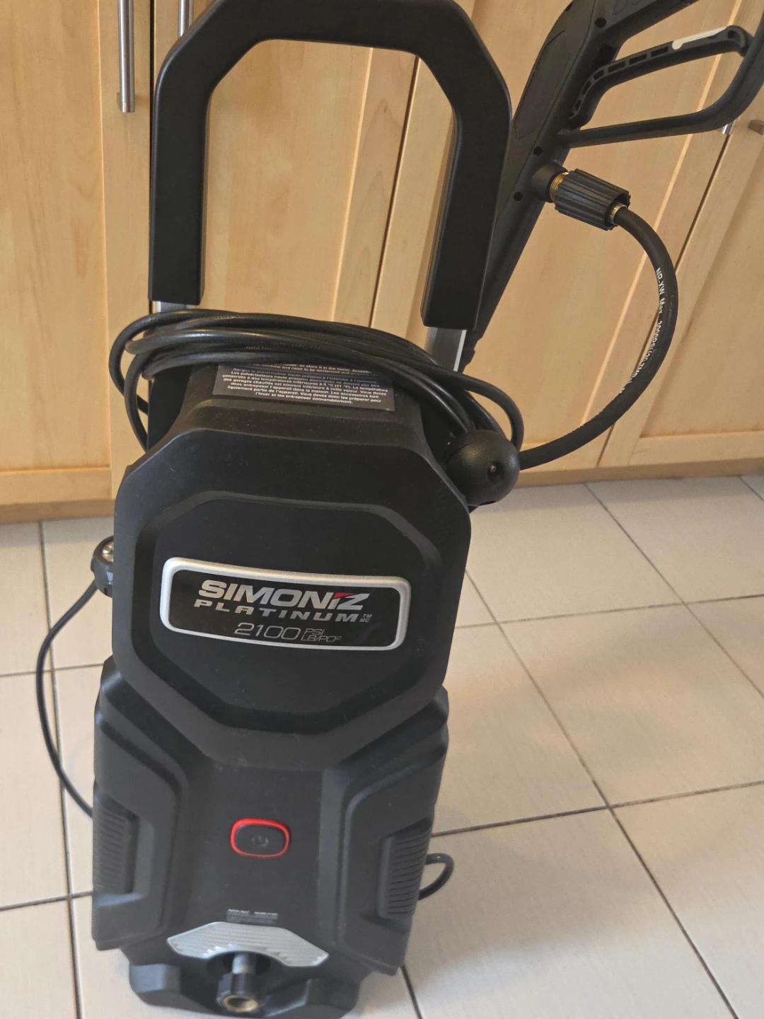 Simoniz Platinum 2100 PSI Pressure Washer