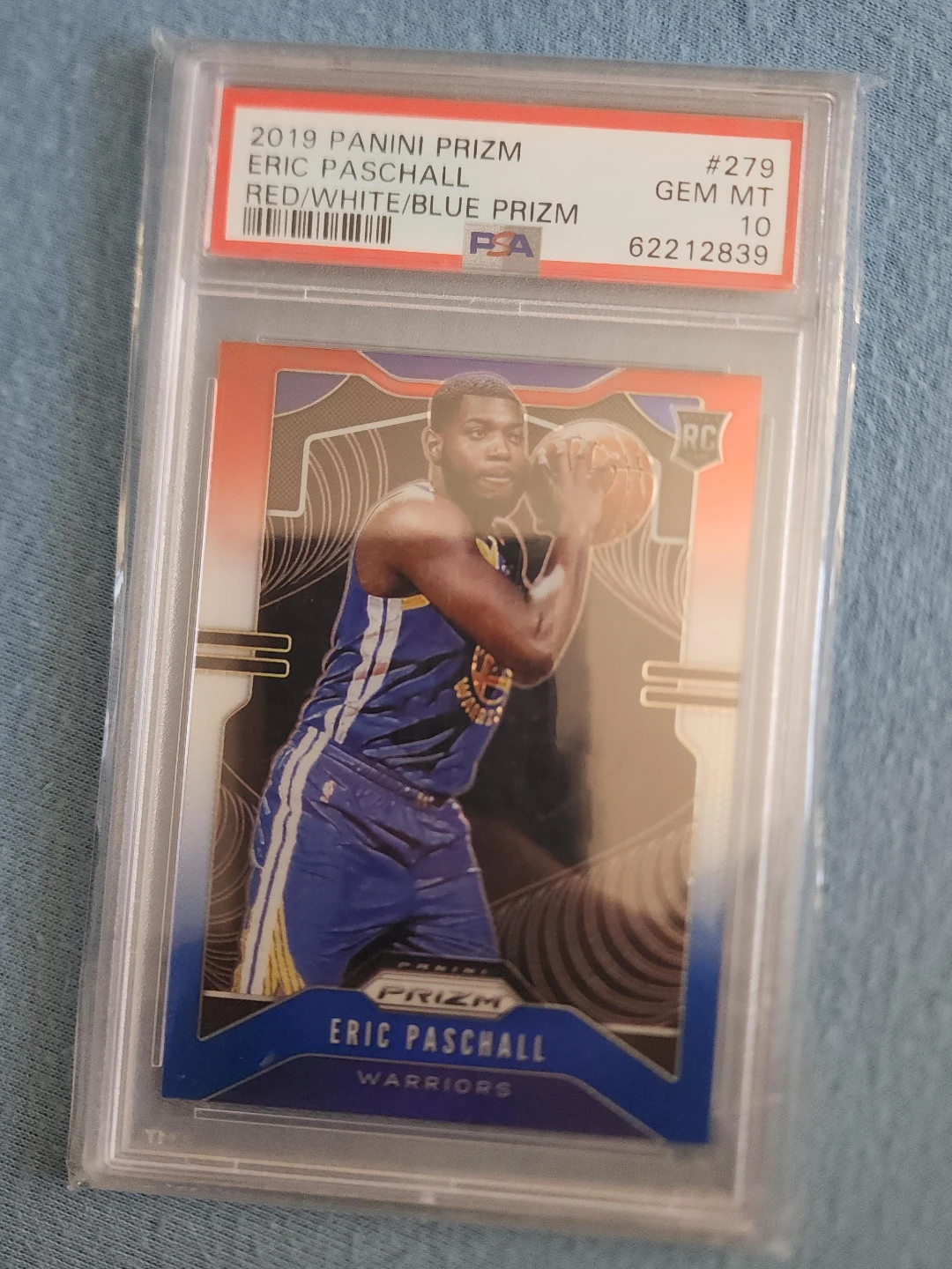 2019 Panini Prizm Eric Paschall #279 Gem MT 10