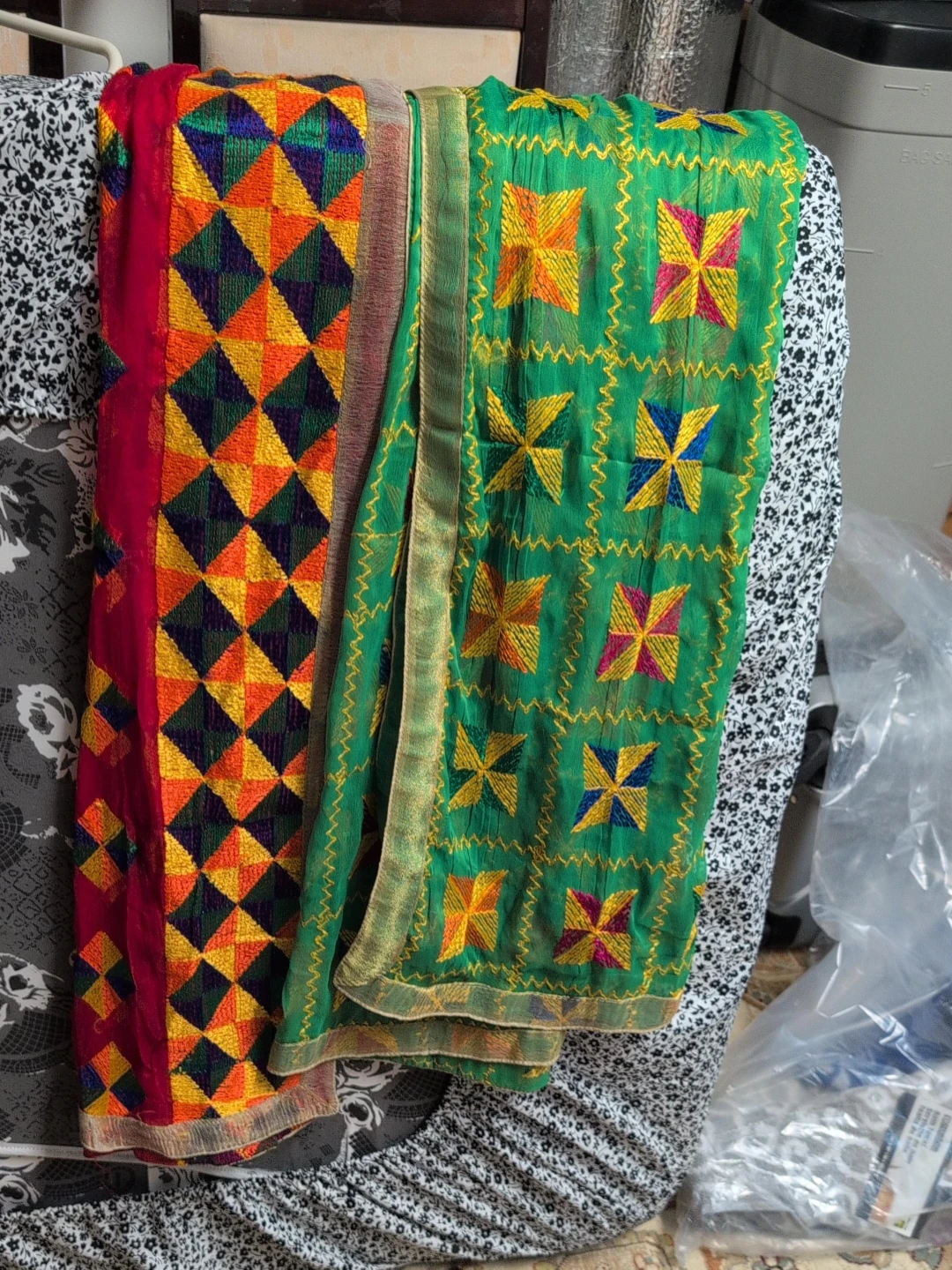 Embroidered Dupatta Scarf