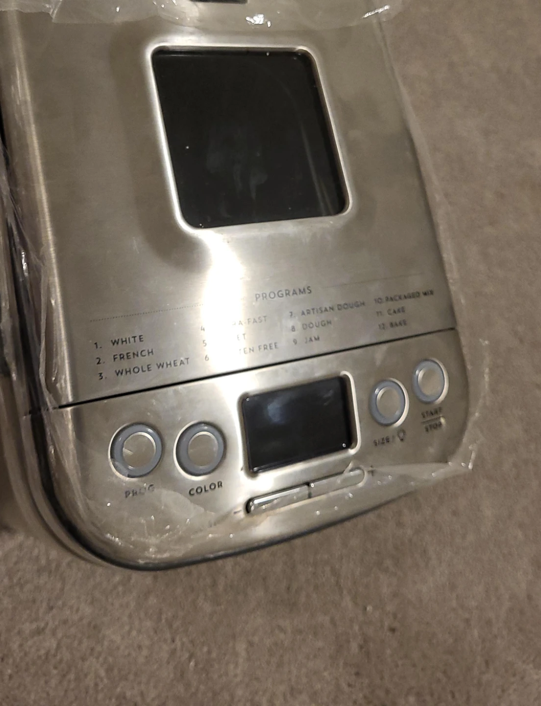 Stainless Steel Bread Maker