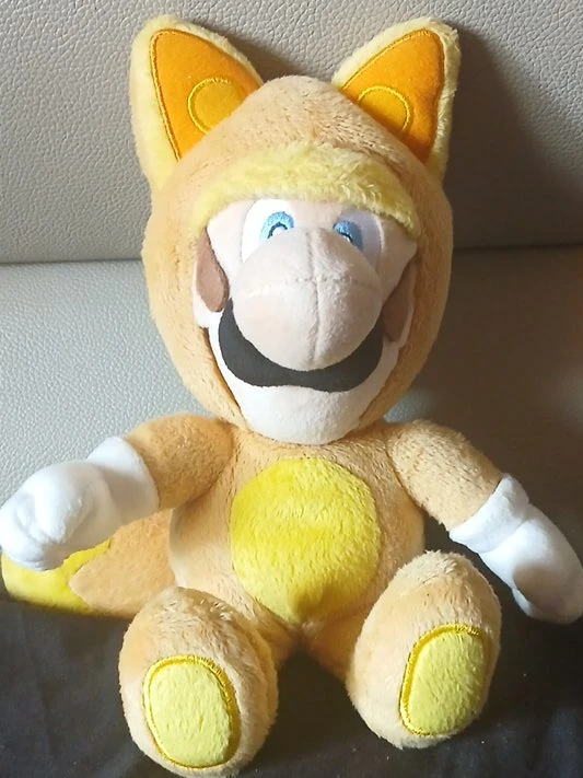 Mario Tanooki Suit Plush