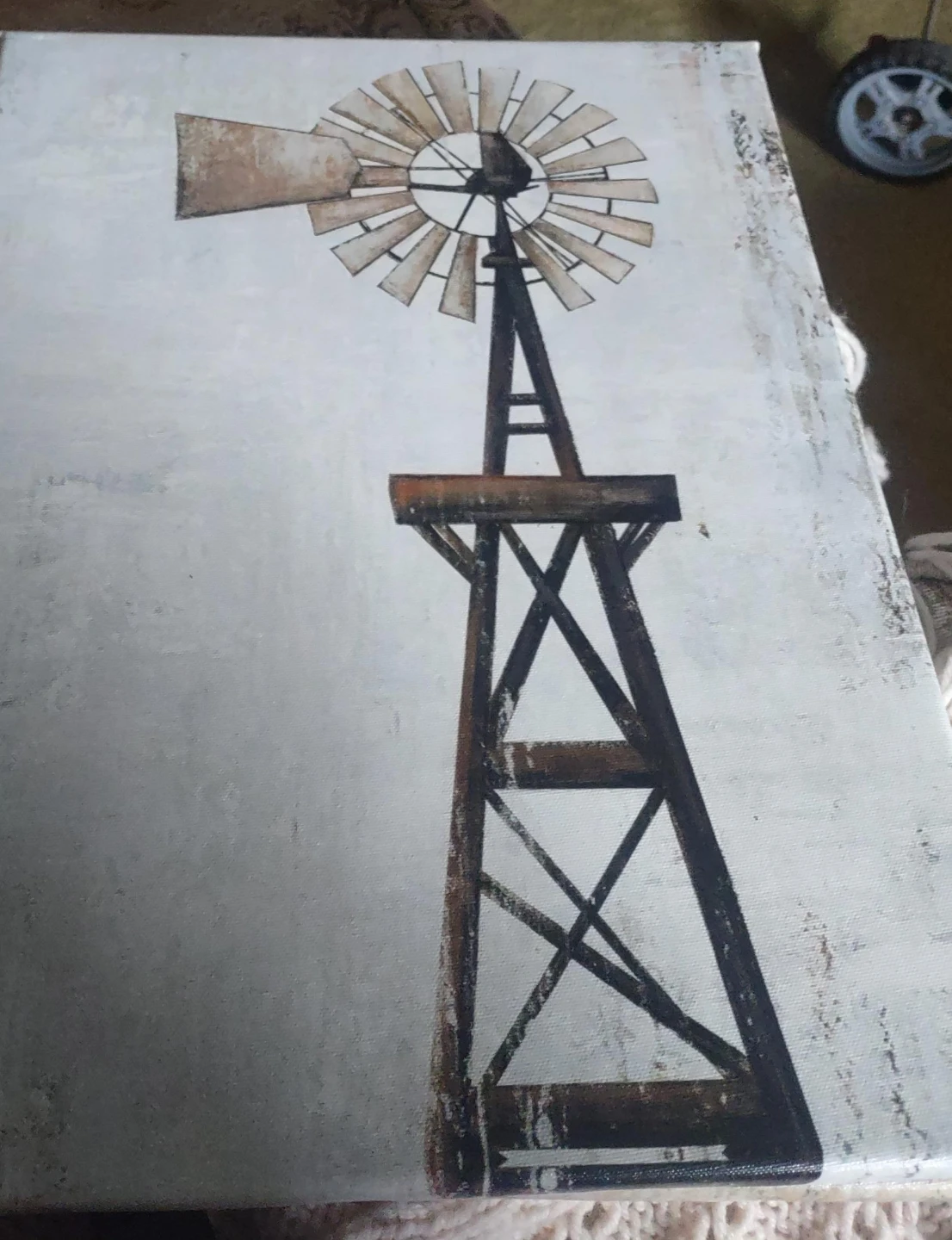 Canvas Wall Art - Windmill