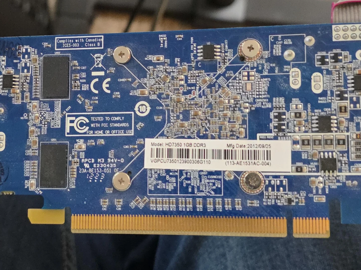 Nvidia HD7350 1GB Graphics Card