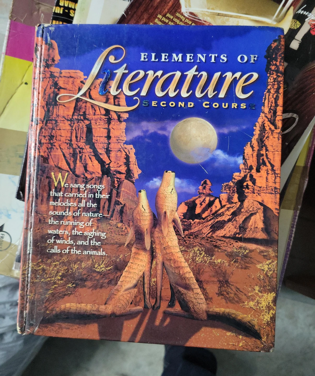 Elements of Literature: Second Course Textbook