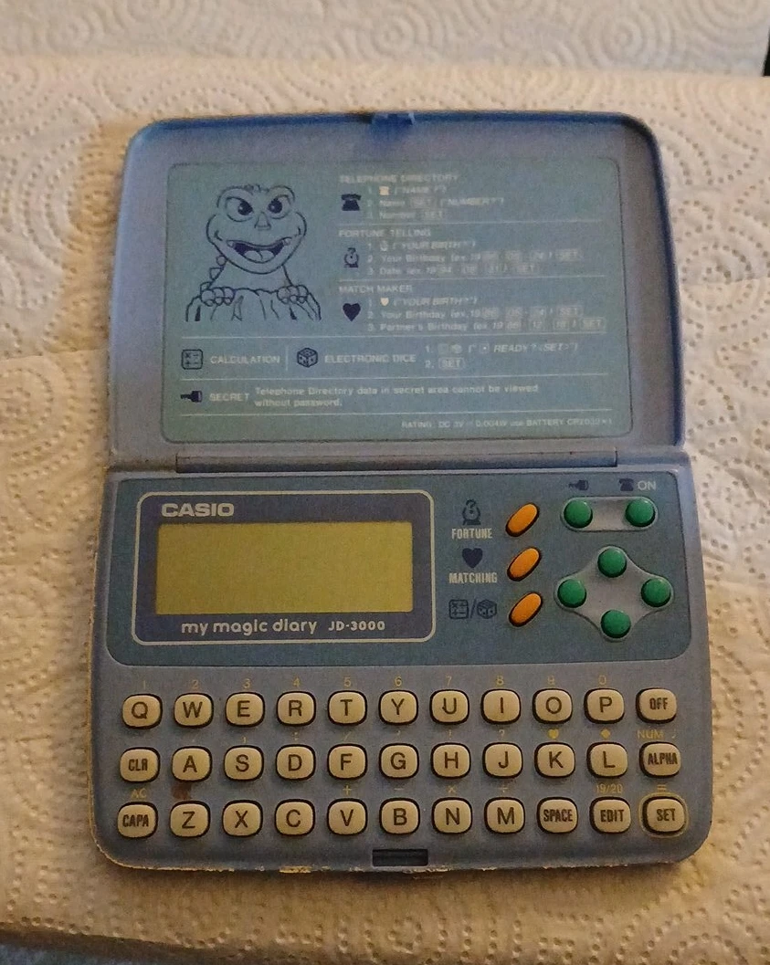 Casio My Magic Diary JD-3000 Personal Organizer