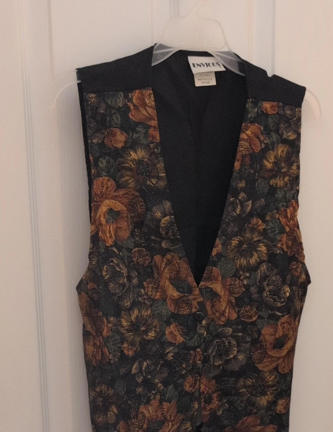 Envious Floral Print Vest
