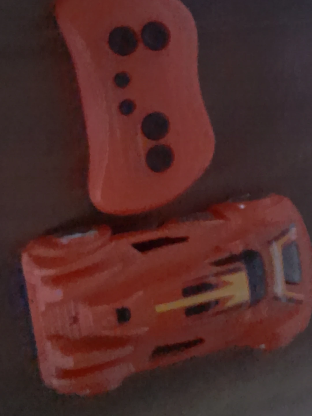 Orange Remote Control Toy Car with Controller