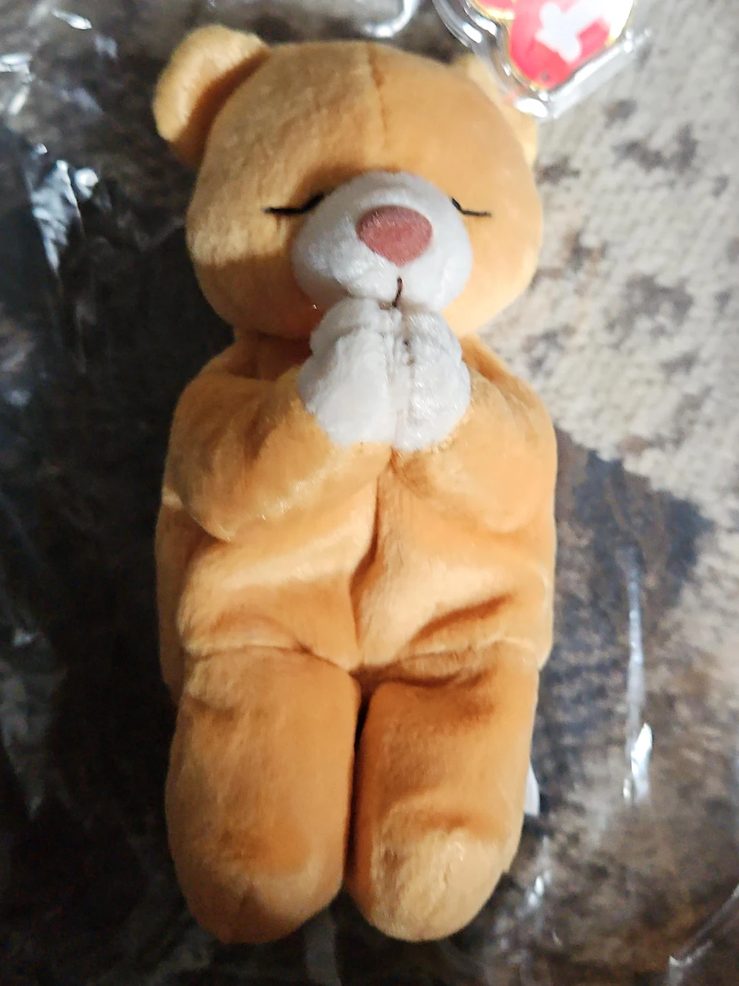 Ty Beanie Baby "Hope" Teddy Bear Plush