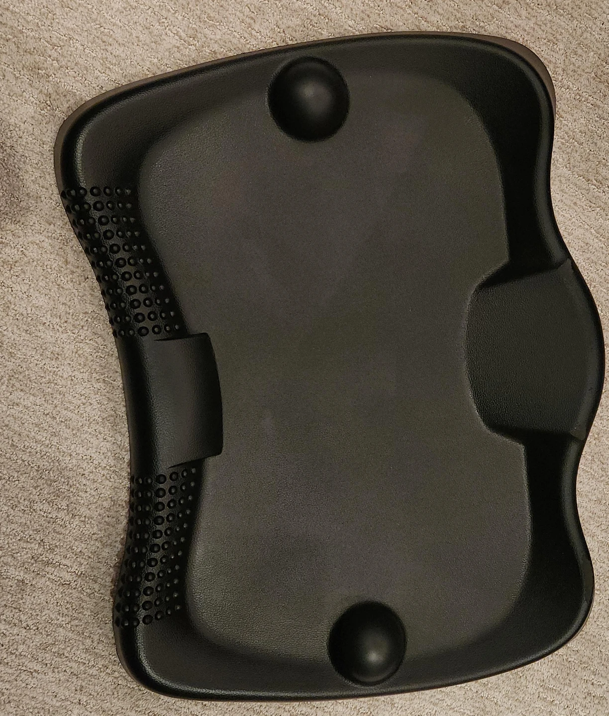 Black Ergonomic Footrest