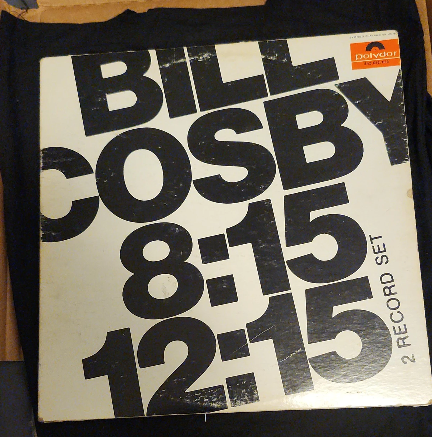 Bill Cosby 8:15 12:15 2 Record Set Vinyl Album