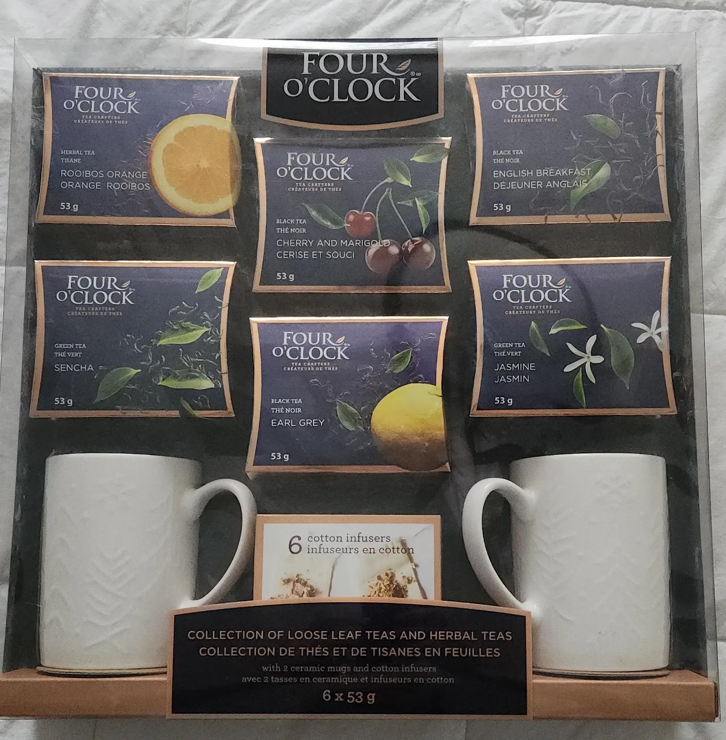Four O'Clock Tea Collection with Mugs