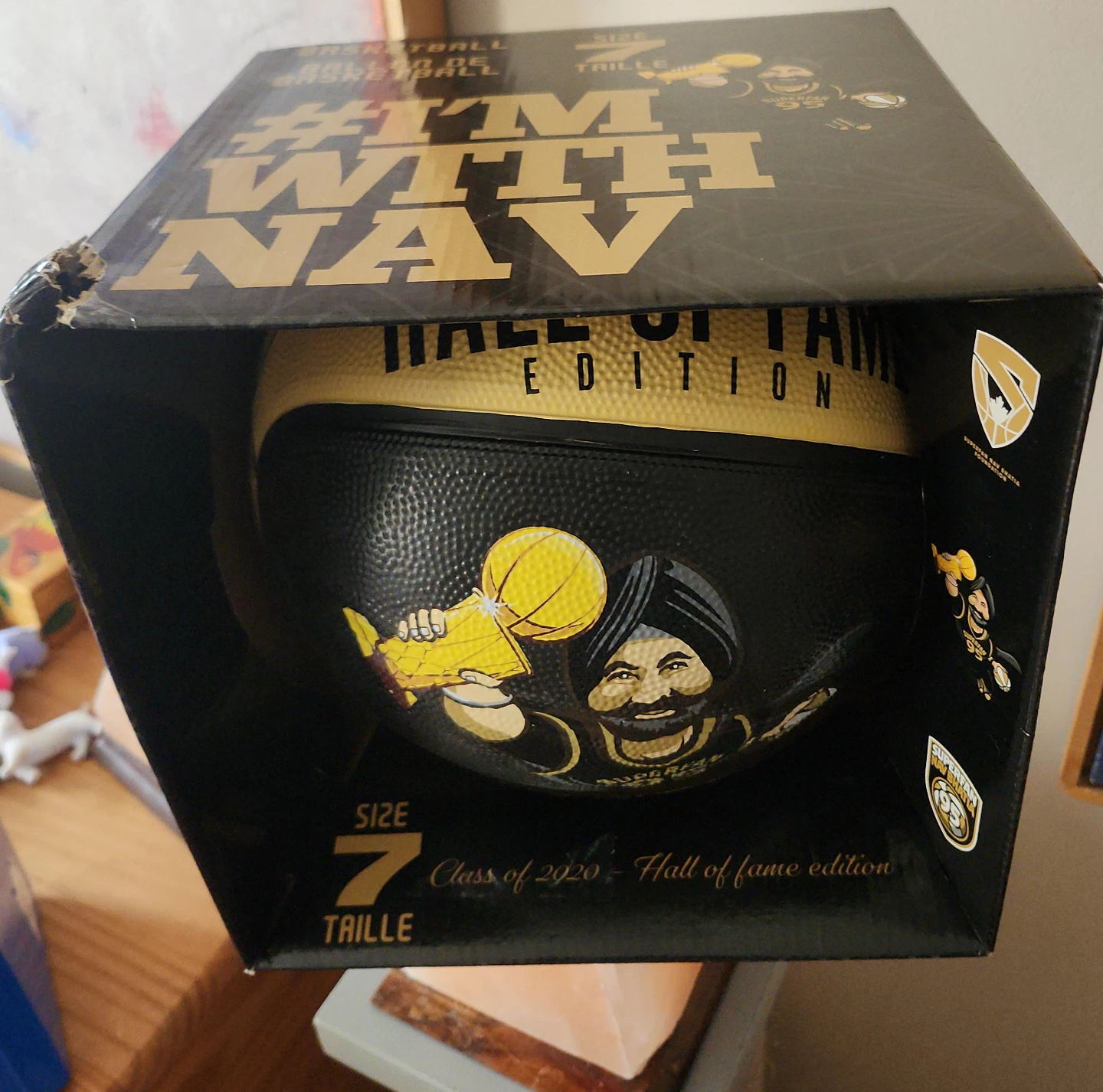 Superfan Nav Bhatia Hall of Fame Edition Basketball