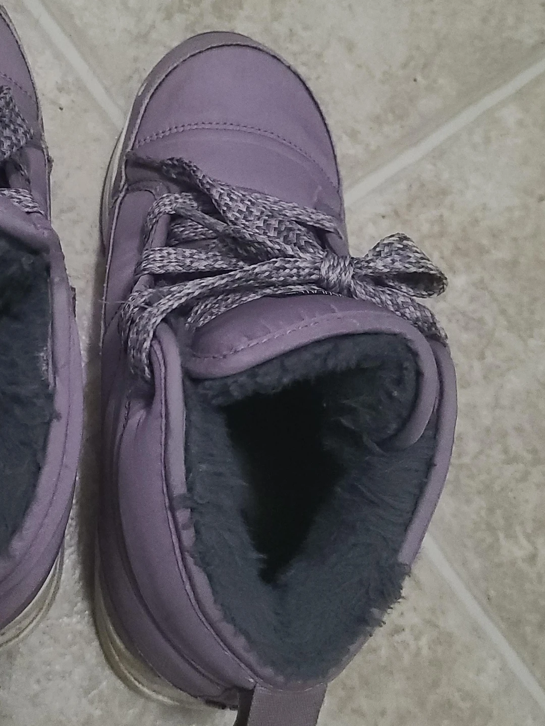 Purple 3M Thinsulate Winter Boots Size 7 - photo 4