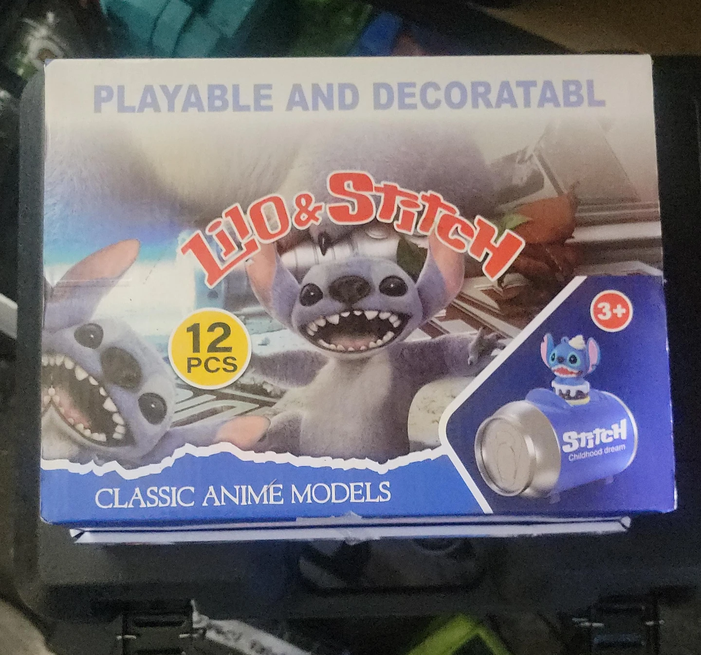 Lilo & Stitch Classic Anime Models - 12 PCS
