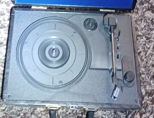 Portable Suitcase Turntable Record Player