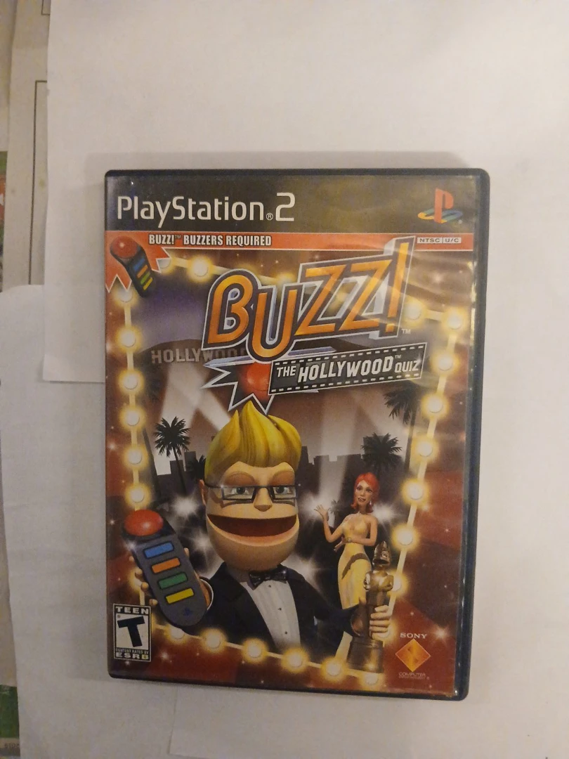 Buzz! The Hollywood Quiz - PlayStation 2 Game