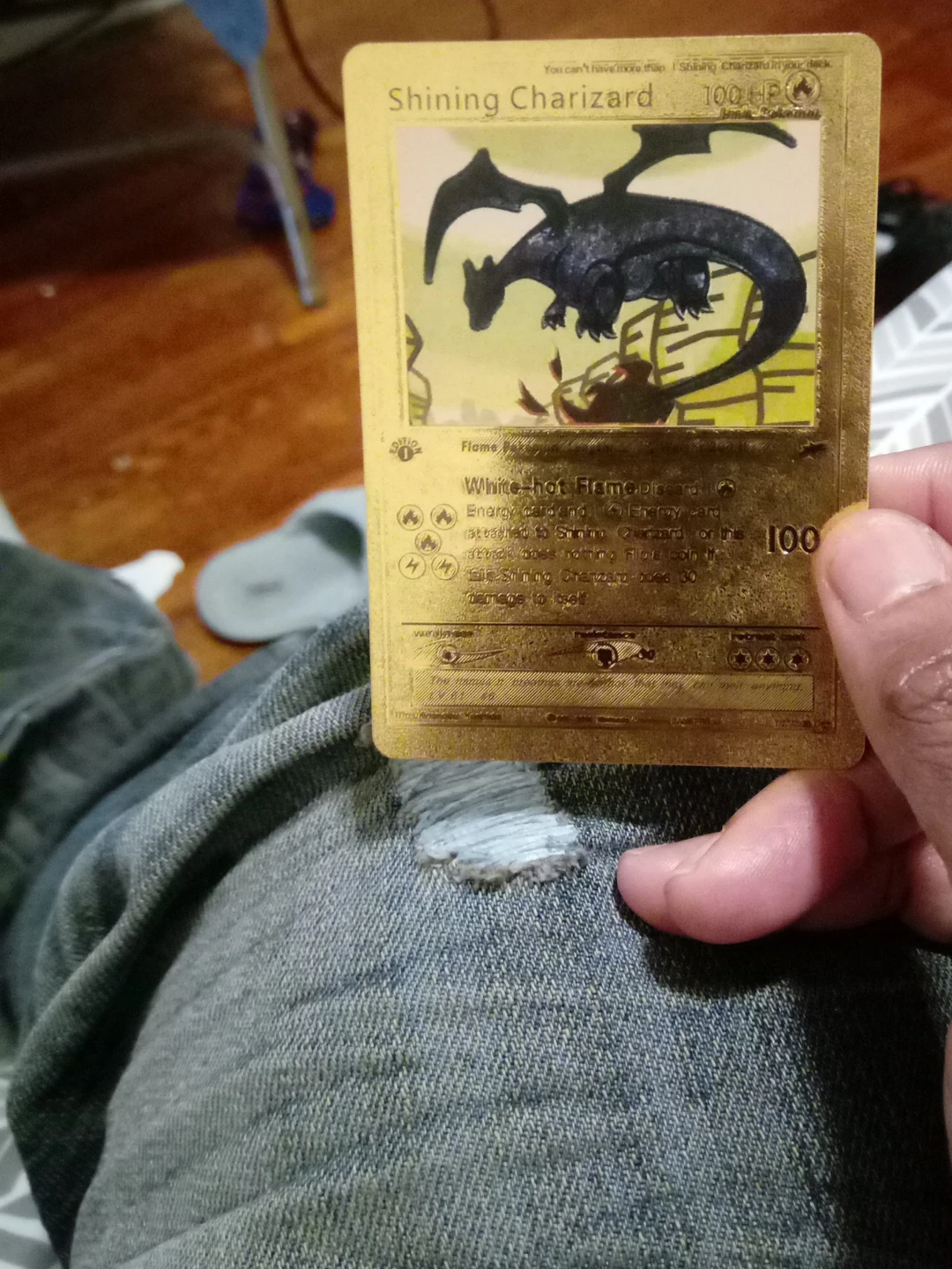 Shining Charizard Gold Card