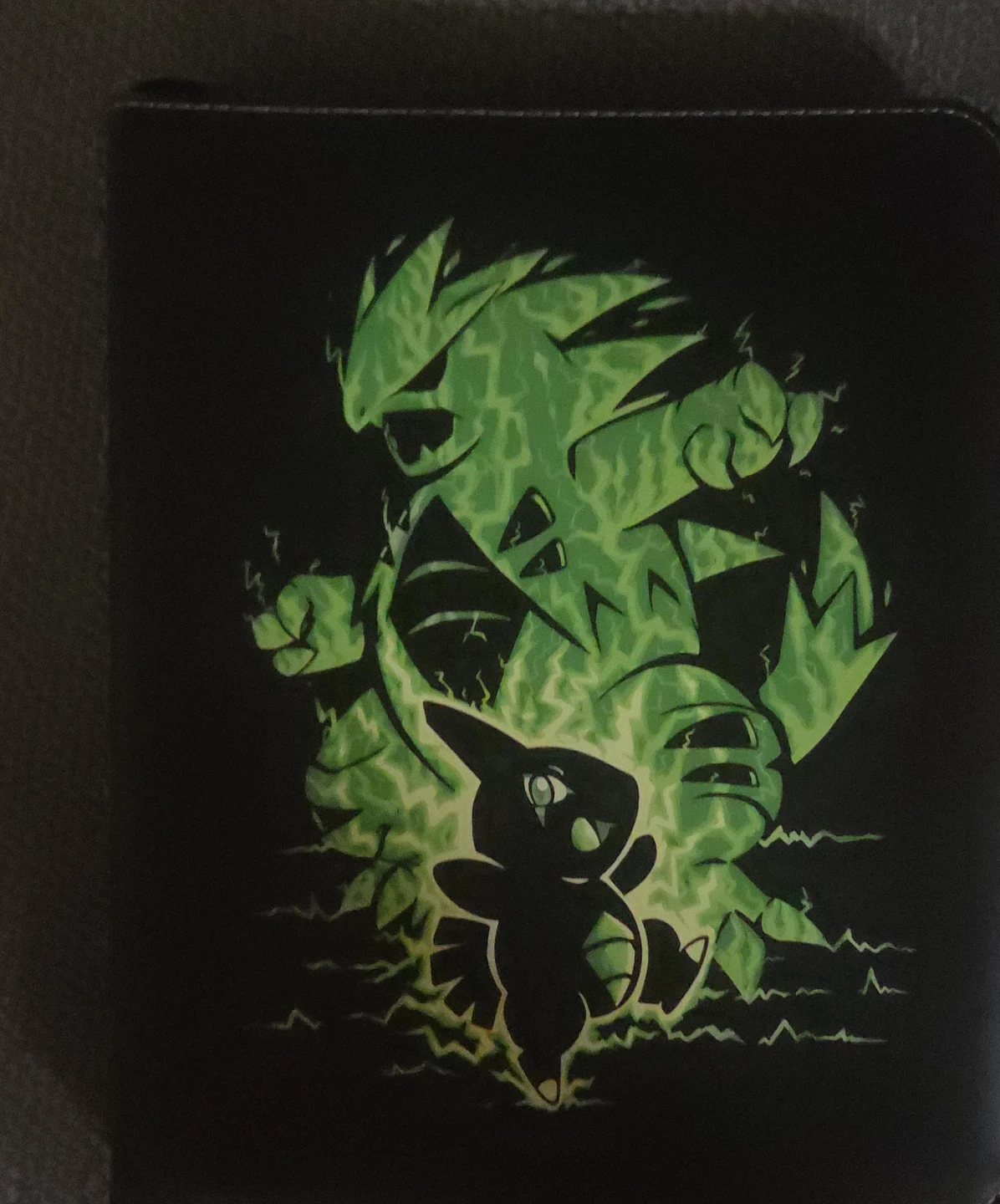 Pokemon Deck Box with Tyranitar & Larvitar Art
