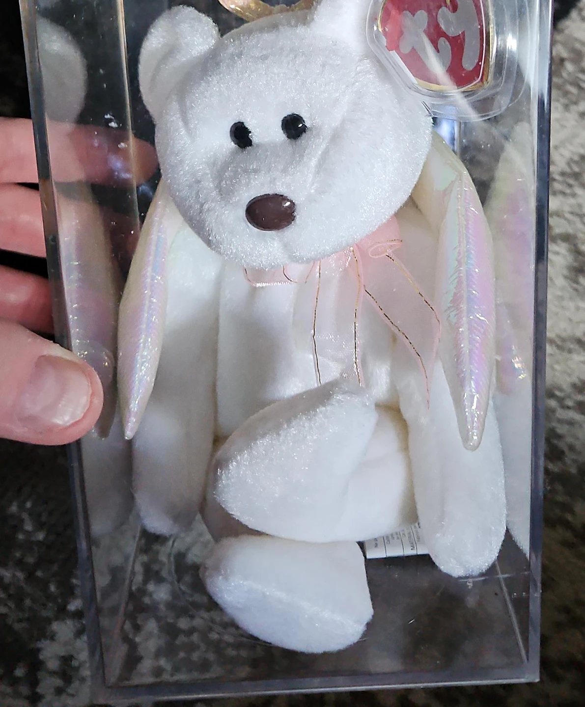 Ty Beanie Baby "Darling" Bear