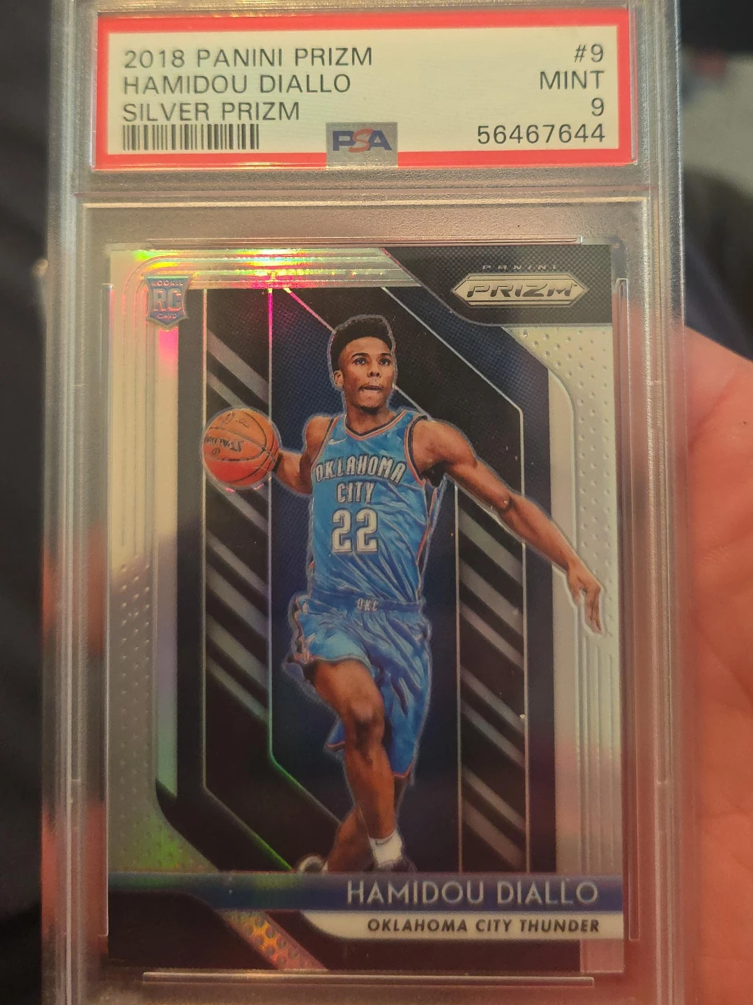 2018 Panini Prizm Hamadou Diallo Silver Prizm Rookie Card #9