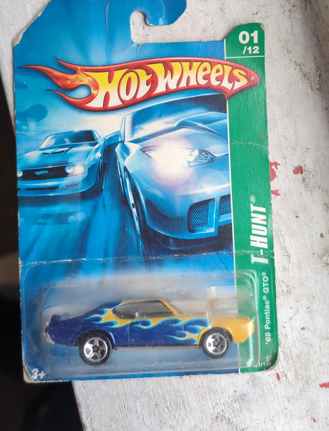 Hot Wheels '69 Pontiac GTO T-Hunt