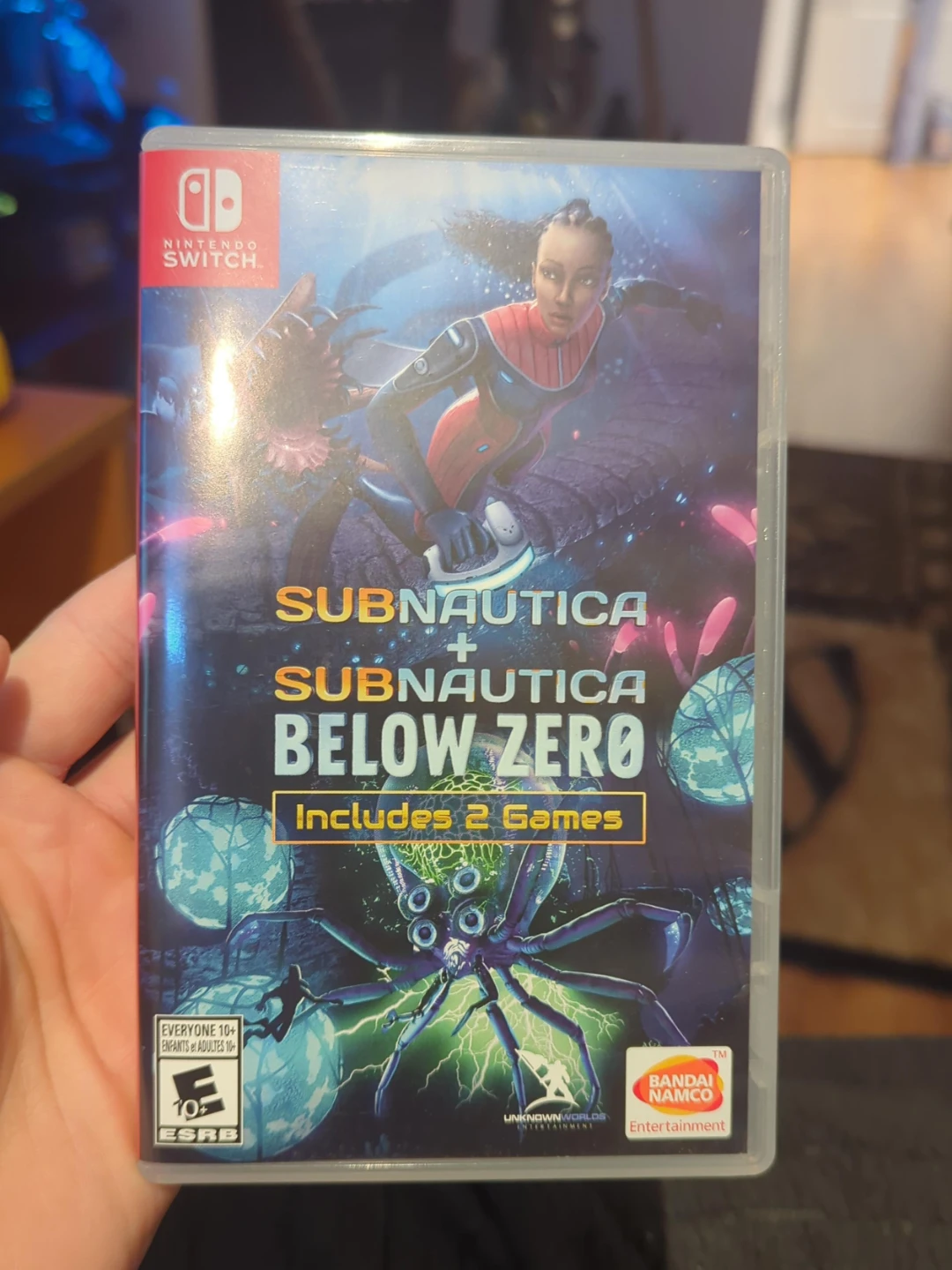 Nintendo Switch Subnautica + Subnautica Below Zero Game